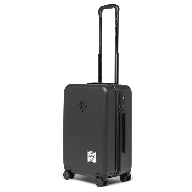 Herschel Heritage Hardshell - 4-Rollen Kabinentrolley 55 cm (black)
