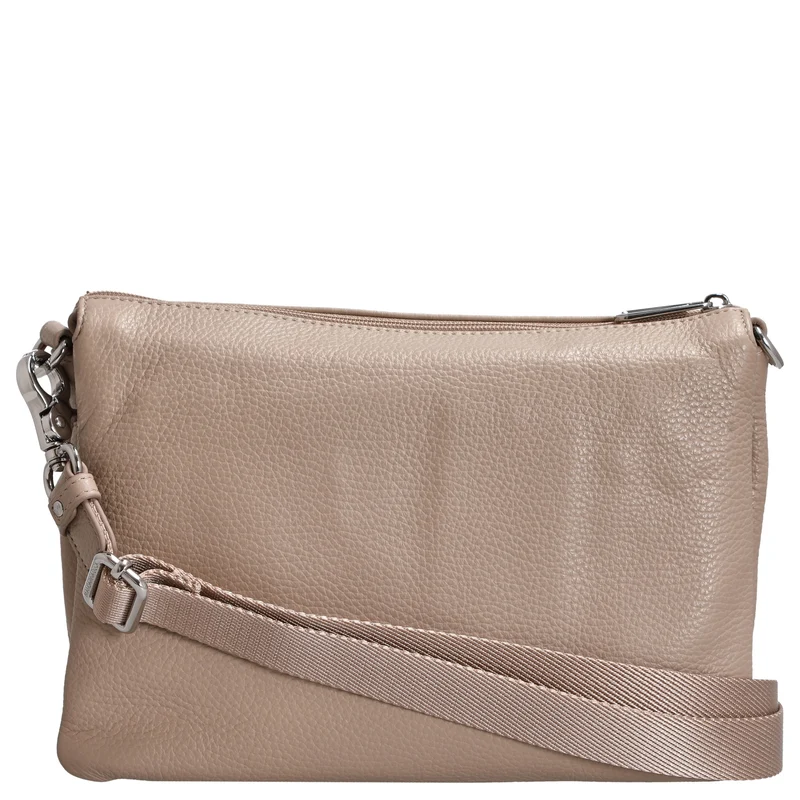 Mandarina Duck Mellow Leather - Umhängetasche 28 cm (warm taupe)