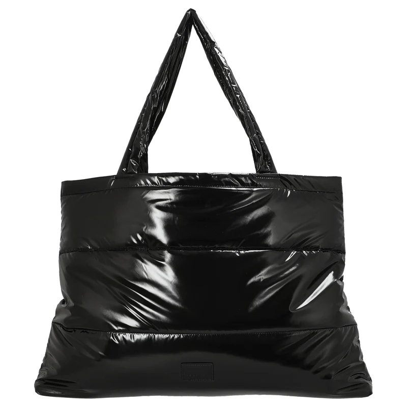 Seidenfelt Glossy Nylon Norrlida - Shopper 58 cm (black)
