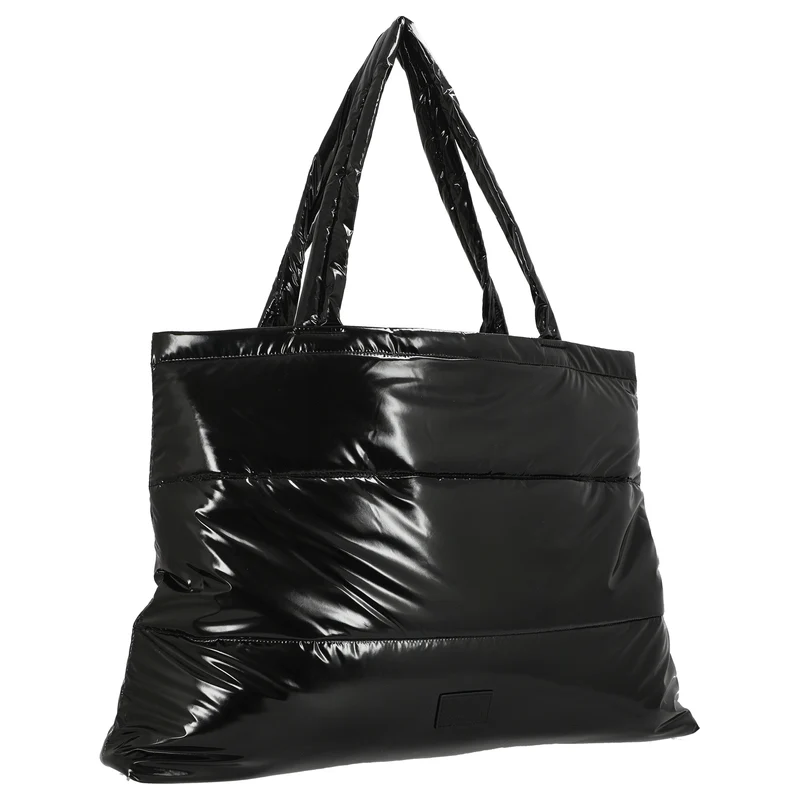 Seidenfelt Glossy Nylon Norrlida - Shopper 58 cm (black)