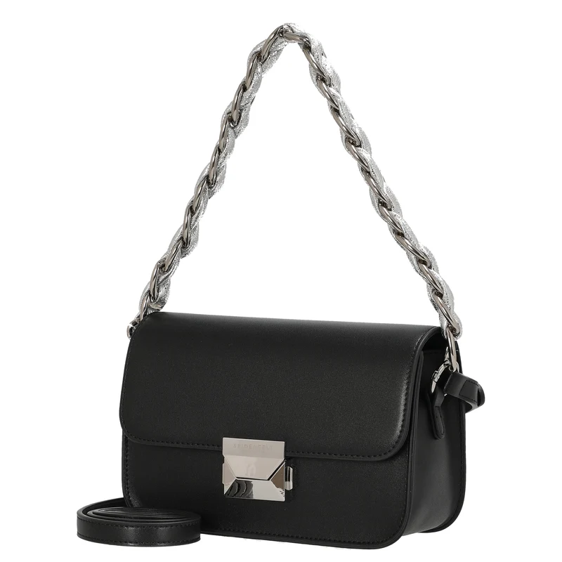 Seidenfelt Hallila Boxy Crossbag - Schultertasche 21 cm (black)