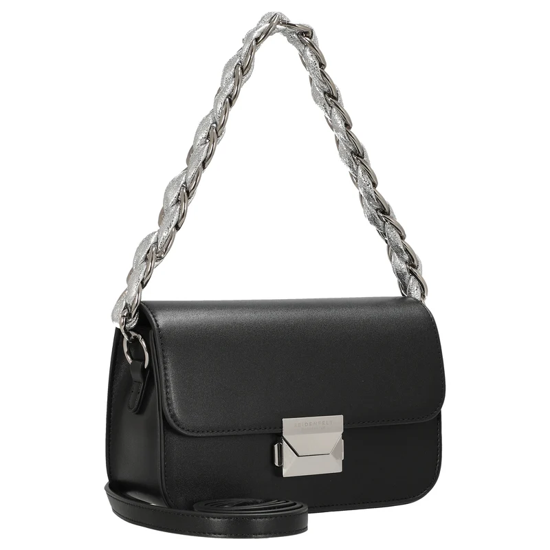 Seidenfelt Hallila Boxy Crossbag - Schultertasche 21 cm (black)