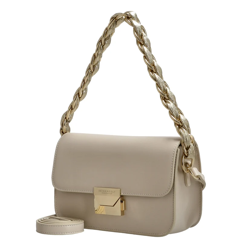 Seidenfelt Hallila Boxy Crossbag - Schultertasche 21 cm (beige)