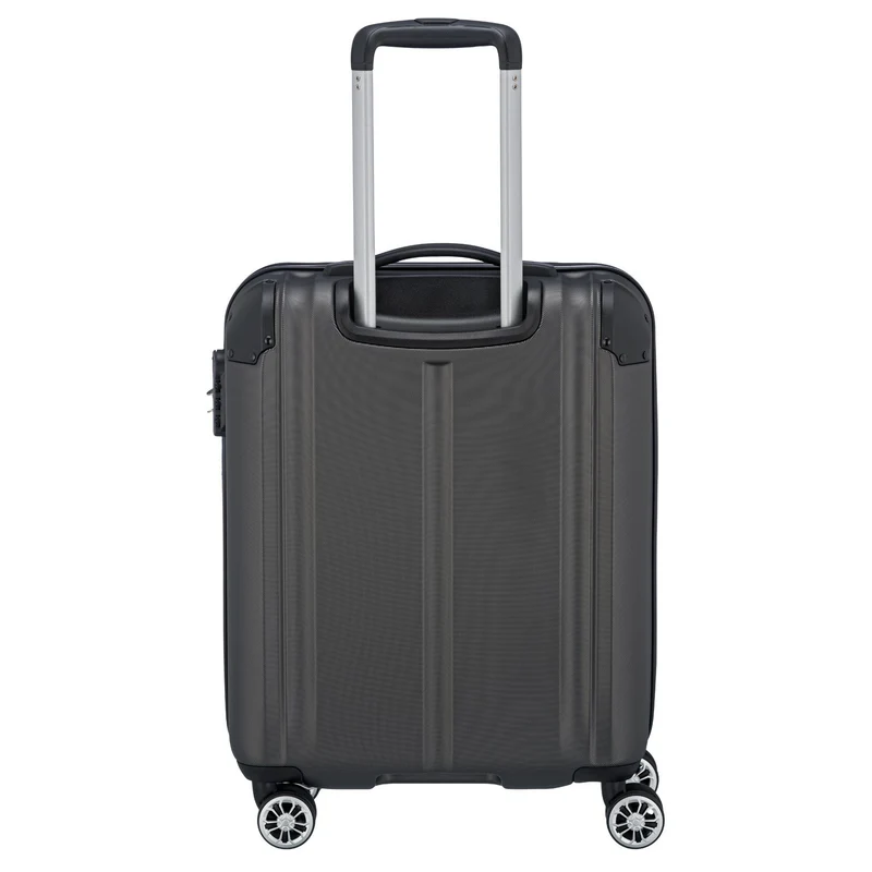 Travelite City - 4-Rollen-Kabinentrolley S 55 cm (anthracite)