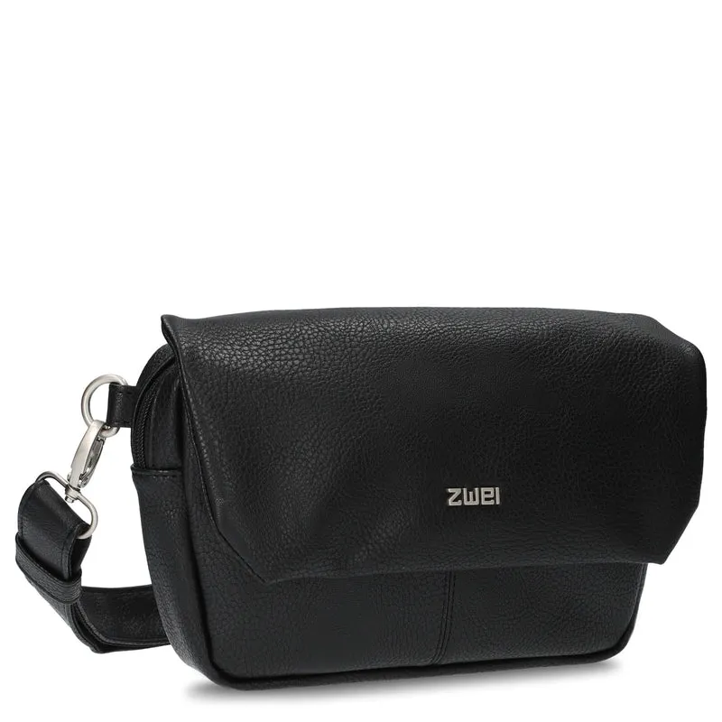 zwei Mademoiselle MH40 - Umhängetasche/Gürteltasche 25 cm (noir)