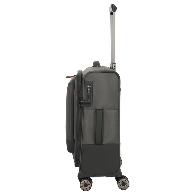 Travelite Crosslite - 4-Rollen-Kabinentrolley S 55 cm (oliv)