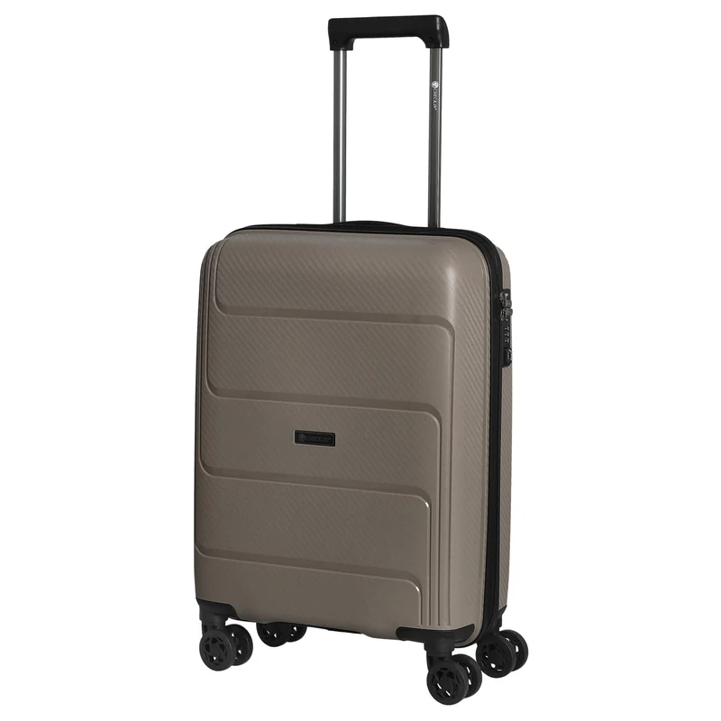CHECK.IN St. Louis - 4-Rollen-Kabinentrolley 55 cm (taupe)