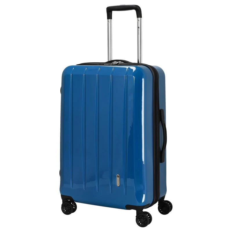 CHECK.IN London 2.0 - 4-Rollen-Trolley 67 cm (blau)