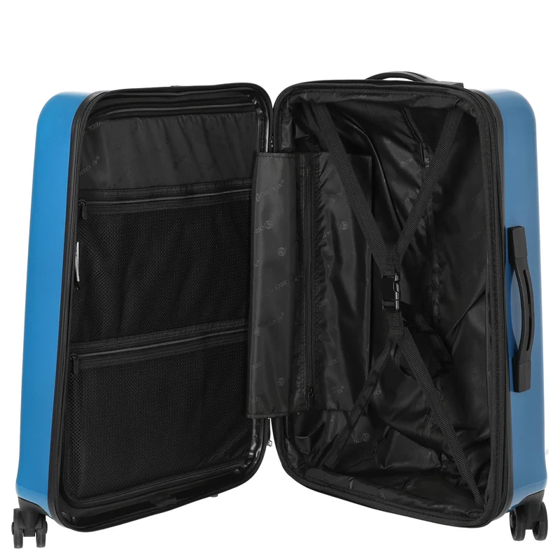 CHECK.IN London 2.0 - 4-Rollen-Trolley 67 cm (blau)