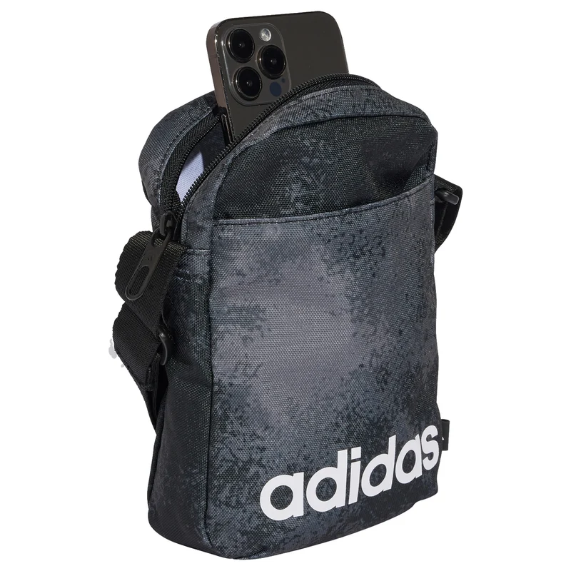 adidas Linear G - Umhängetasche 21 cm (greyfiv/grey six/black/white)