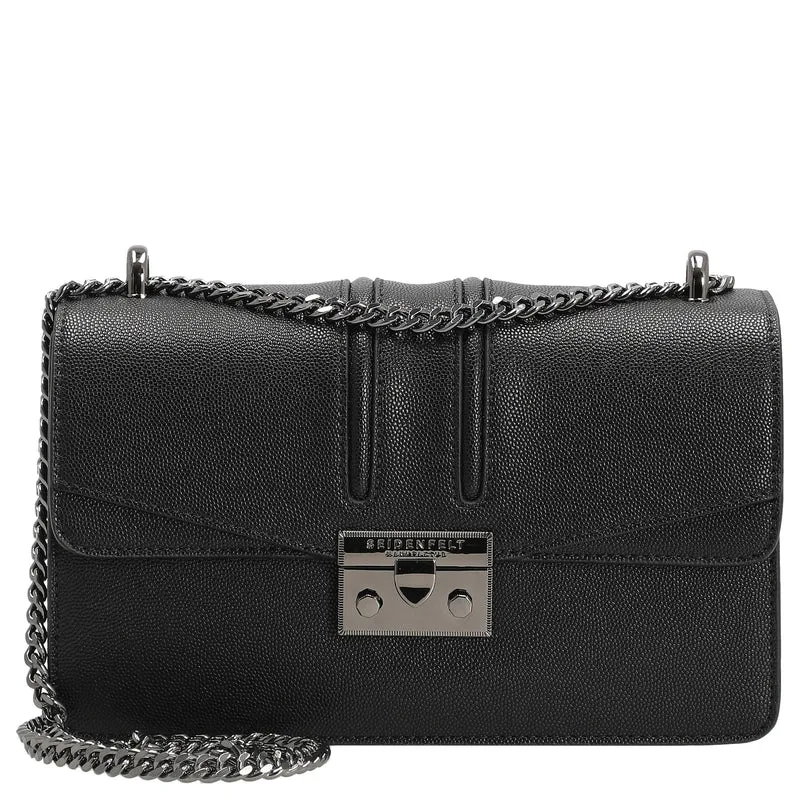 Seidenfelt Roros East-West - Umhängetasche 23 cm (black)