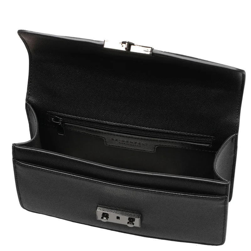 Seidenfelt Roros East-West - Umhängetasche 23 cm (black)