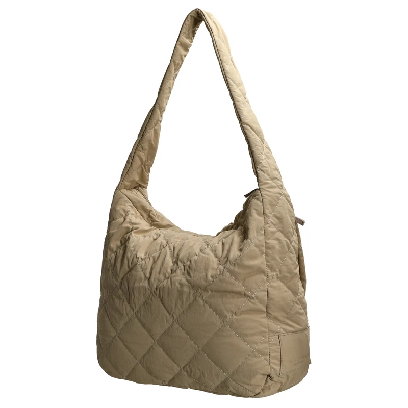 Seidenfelt Hetta Maxi Hobo - Schultertasche 42 cm (soft toffee)