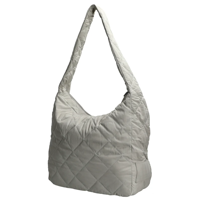 Seidenfelt Hetta Maxi Hobo - Schultertasche 42 cm (cool grey)