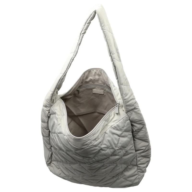 Seidenfelt Hetta Maxi Hobo - Schultertasche 42 cm (cool grey)