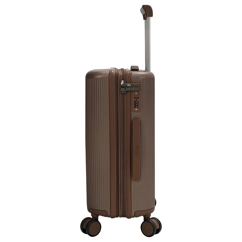 Heys Earth Tones - 4-Rollen-Kabinentrolley S 53 cm erw. (umber)