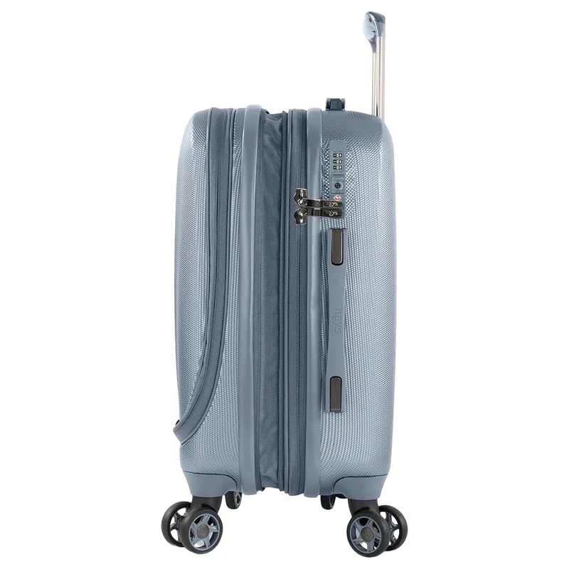 Heys Vantage Smart Access - 4-Rollen-Kabinentrolley S 15.6" 53 cm erw. (slate blue)