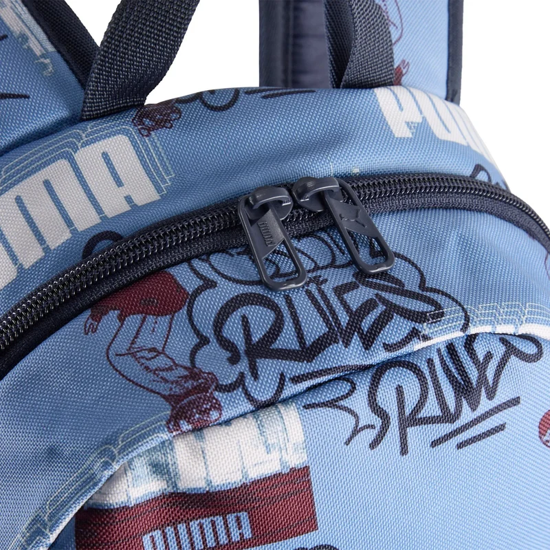 Puma Phase AOP - Rucksack Small 37 cm (cool blue-mid 90ies aop)