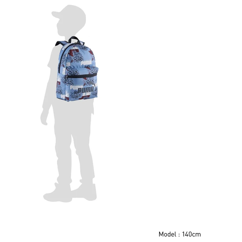 Puma Phase AOP - Rucksack Small 37 cm (cool blue-mid 90ies aop)