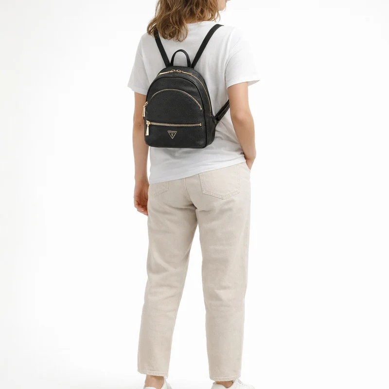 Guess Manhattan ll Backpack - Rucksack 26 cm (black logo)