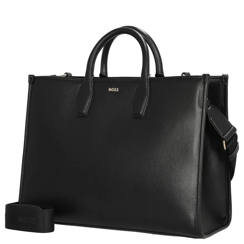 BOSS Women Sandy MED Tote - Shopper 36 cm (black)