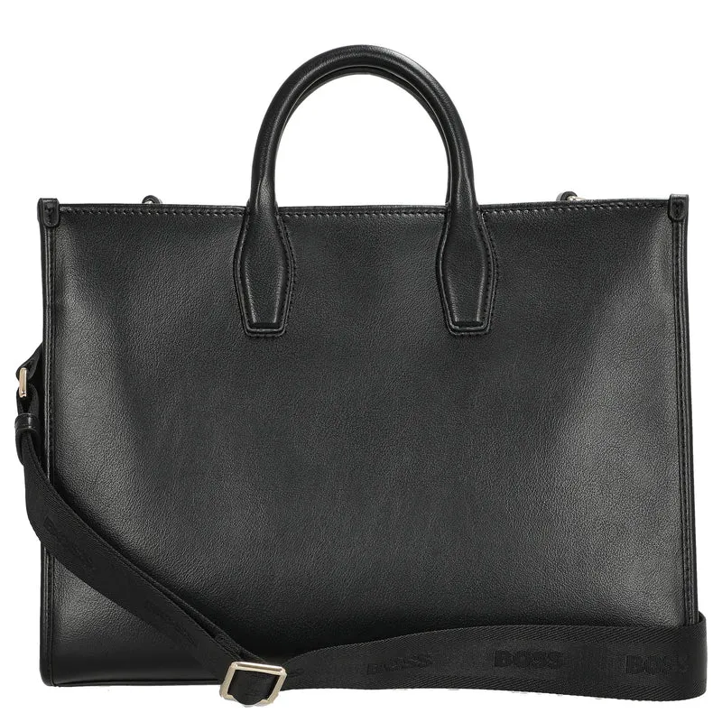 BOSS Women Sandy MED Tote - Shopper 36 cm (black)