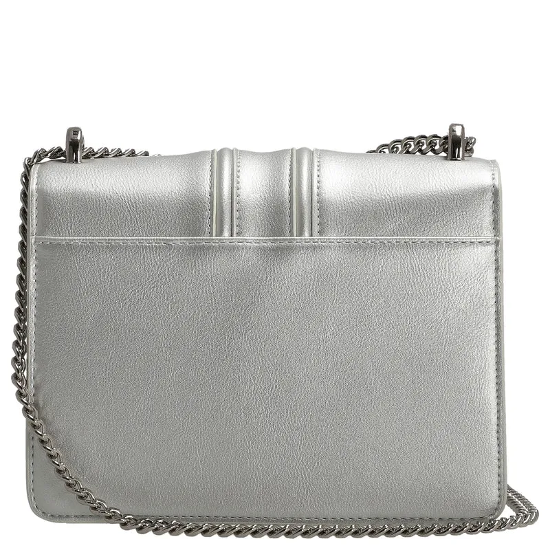Seidenfelt Roros - Schultertasche 21 cm (silver)