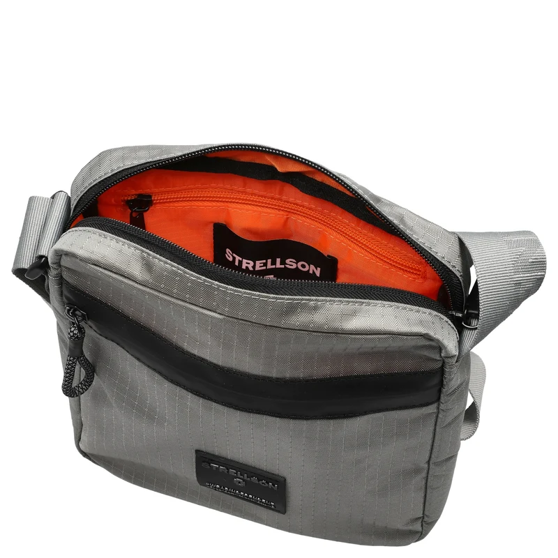 Strellson Northwood RS Marcus - Umhängetasche 24.5 cm (hellgrau)