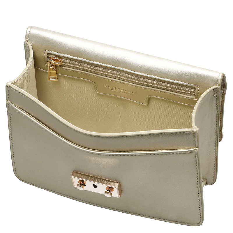 Seidenfelt Roros - Schultertasche 21 cm (gold)