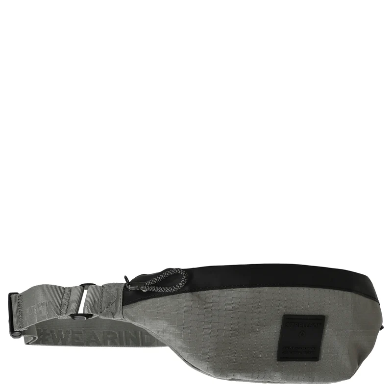 Strellson Northwood RS Curt - Gürteltasche L 37 cm (hellgrau)