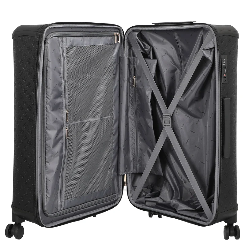 Guess Wilder 28 IN - 4-Rollen-Trolley L 77 cm erw. (black)