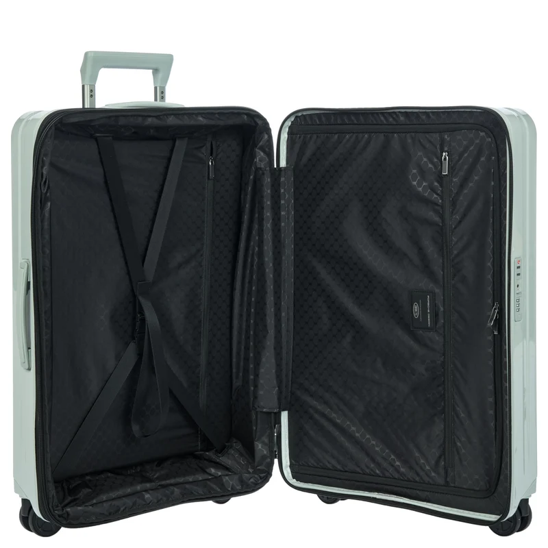 Porsche Design Roadster Hardcase - 4-Rollen-Trolley M 69 cm erw. (chalk shiny)
