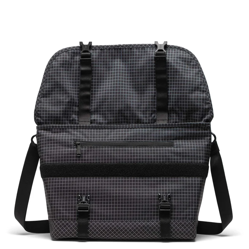 Herschel Cove Messenger - Umhängetasche 16" 50 cm (grid-black)