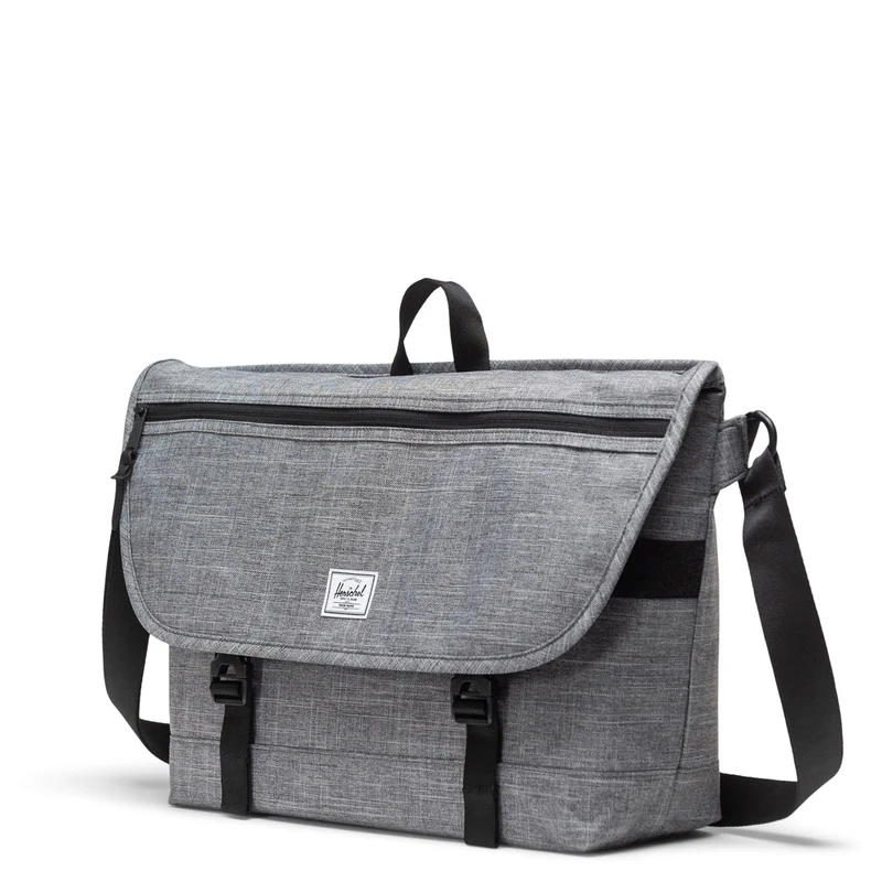 Herschel Cove Messenger - Umhängetasche 16" 50 cm (raven crosshatch)