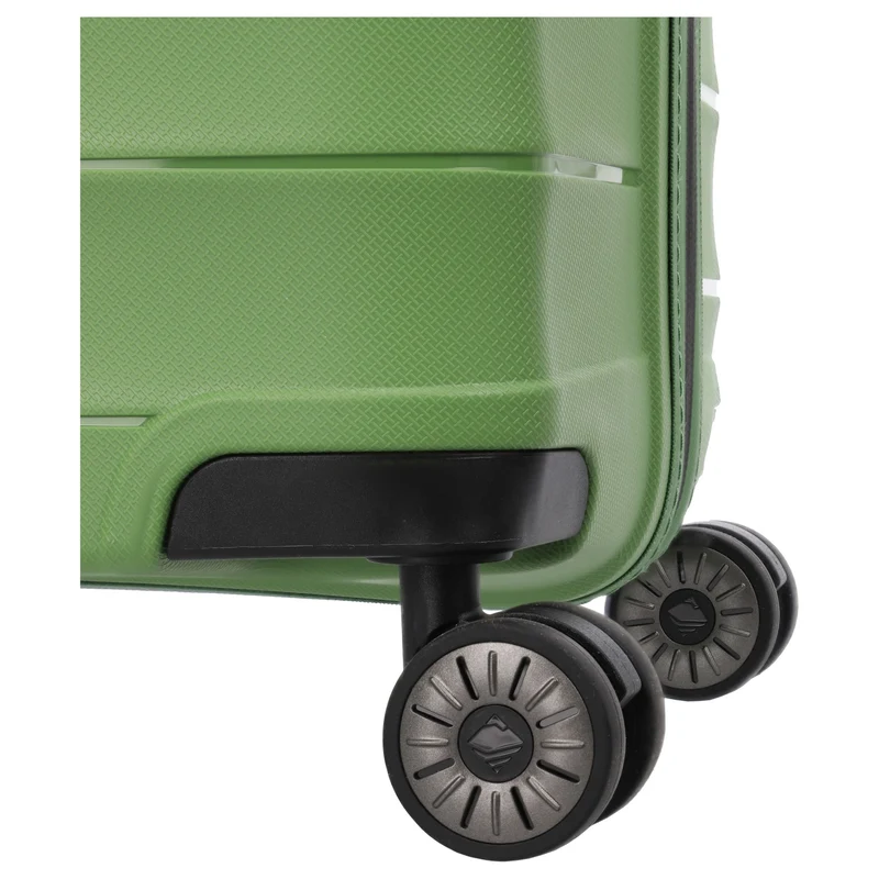 Travelite Mooby - 4-Rollen-Trolley L 77 cm (grün)