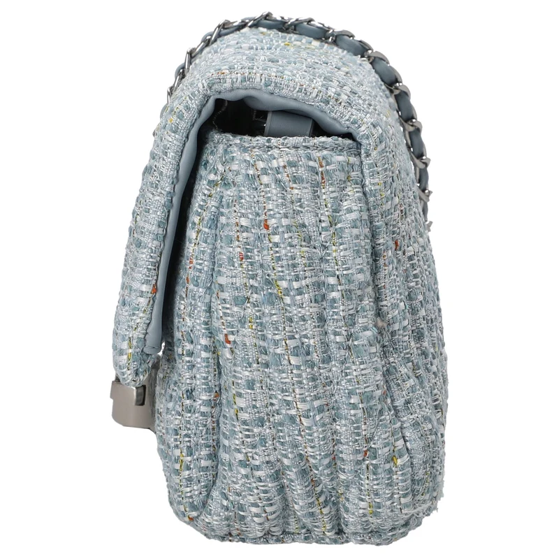 Seidenfelt Floro - Umhängetasche 24 cm (sea blue)