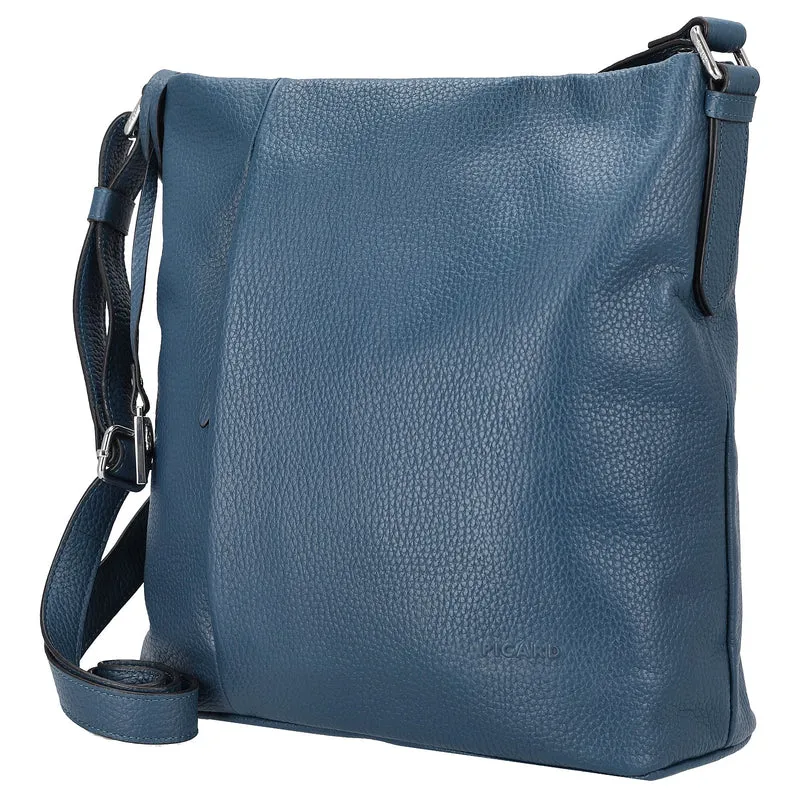 Picard Pure - Schultertasche 30 cm (deep ocean)