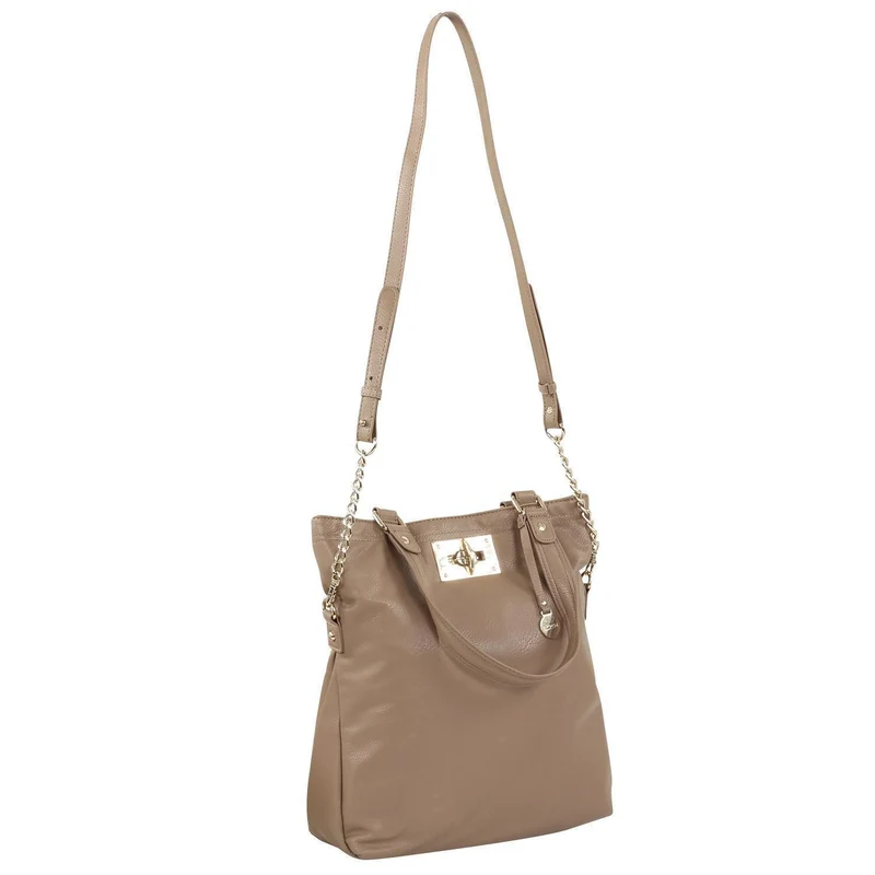 L. Credi - Shopper 36 cm (taupe)