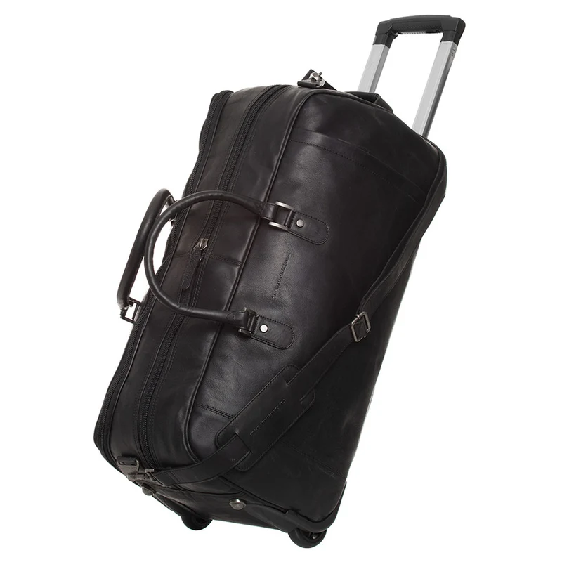 The Chesterfield Brand Jayven - Rollenreisetasche Leder 60 cm (black)
