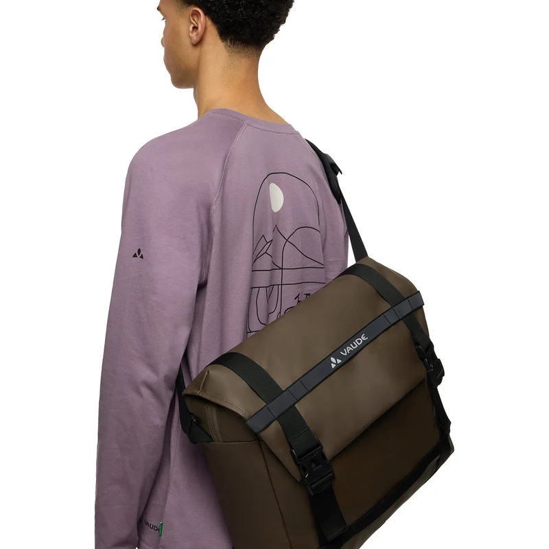 Vaude Mineo Messenger 22 - Umhängetasche 15.6" 43 cm (deer brown)