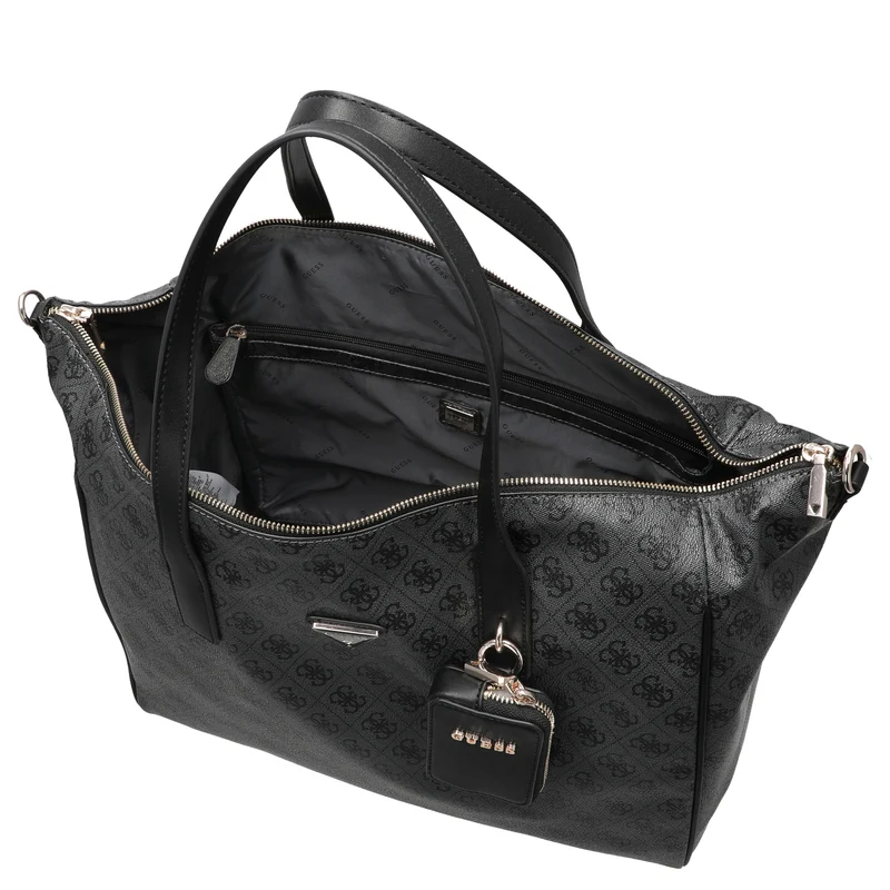Guess Latona Carryon L - Shopper L (coal logo)