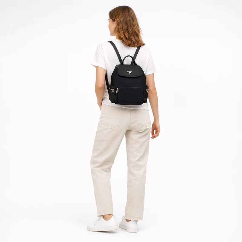 Guess Eco Gemma Backpack - Rucksack 32 cm (black)