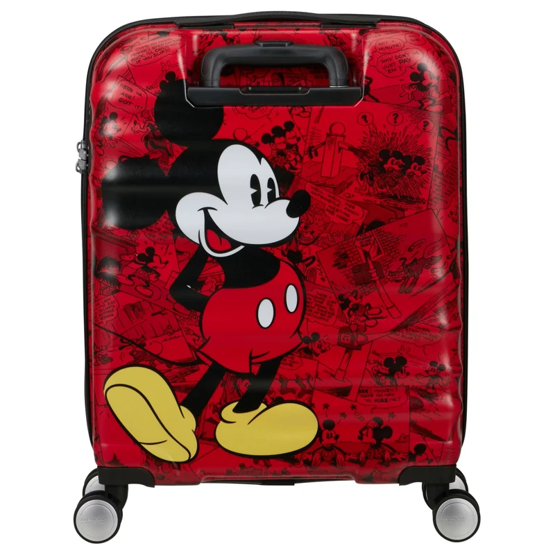 American Tourister Wavebreaker Disney - 4-Rollen-Kabinentrolley 55 cm (rot)