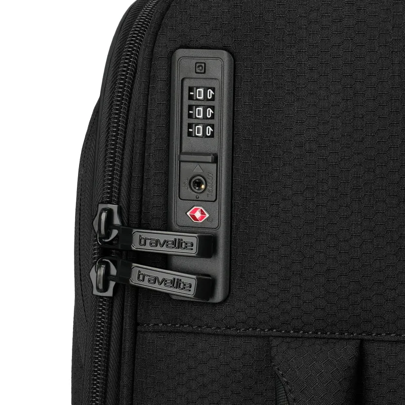 Travelite Kick Off - 4-Rollen-Kabinentrolley S 55 cm (black)