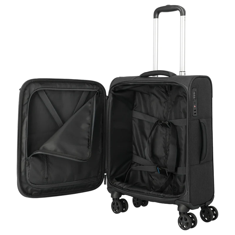 Travelite Kick Off - 4-Rollen-Kabinentrolley S 55 cm (d'anthracite)