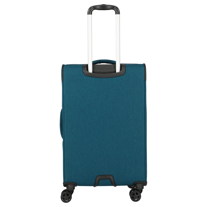 Travelite Kick Off - 4-Rollen-Trolley M 67 cm erw. (petrol)