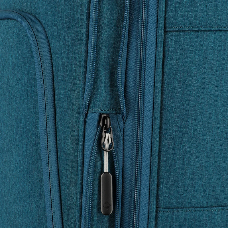 Travelite Kick Off - 4-Rollen-Trolley M 67 cm erw. (petrol)