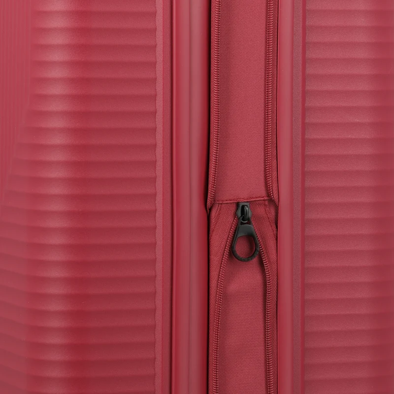 Travelite Air Stripe - 4-Rollen-Kabinentrolley S 55 cm erw. (red)
