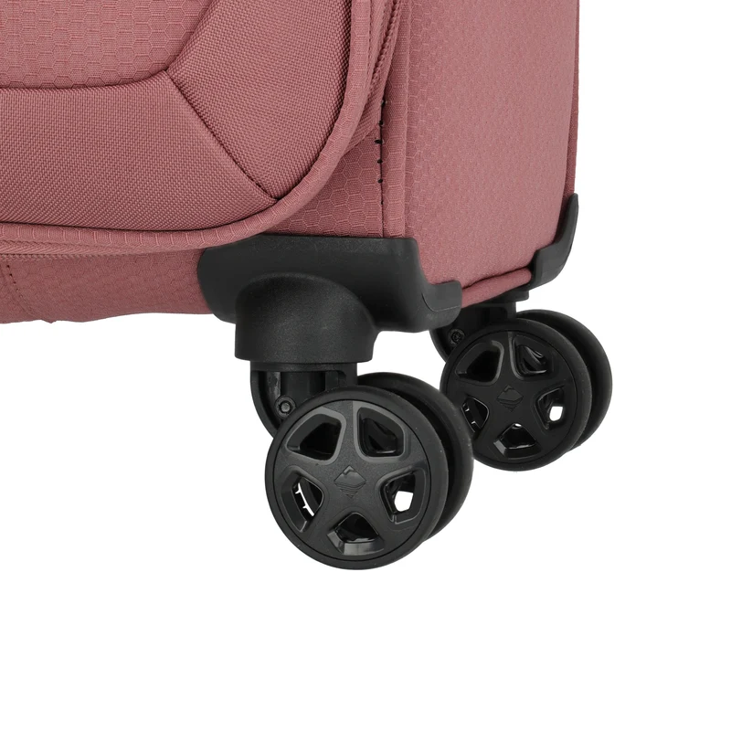 Travelite Kick Off - 4-Rollen-Trolley M 67 cm erw. (blush)
