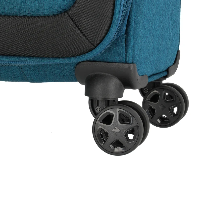 Travelite Kick Off - 4-Rollen-Trolley Set 3tlg. (petrol)